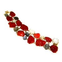 Pulsera Soprana Gioielleria Mujer in Oro amarillo Corallo OG CORALLI ADULARIE GIOVENZIO - OG CORALLI ADULARIE GIOVENZIO
